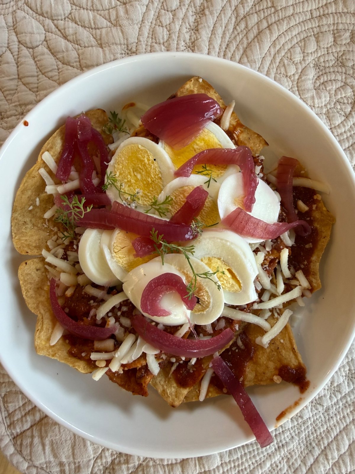 Nishi’s Laal Chilaquiles