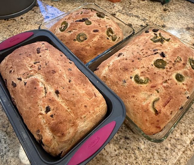 First test with the machine went well! Added some jalapeños in a couple loaves!, photo 3 of 3