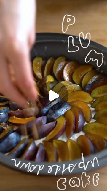 Plum Upside Down Cake