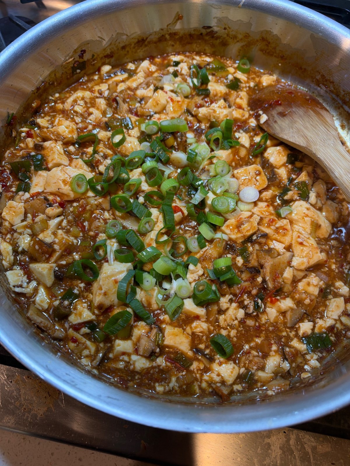 Vegetarian Mapo Tofu